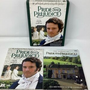 Mr Darcy💖10th Anniversary Limited Collectors Edition 3 DVD and Bonus book
SEALED